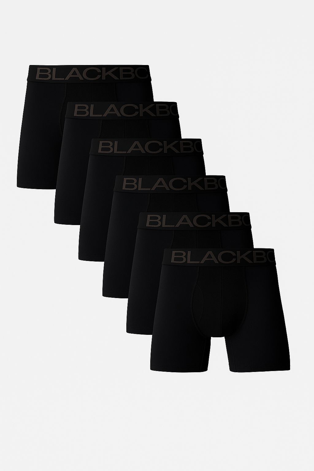 Pack de 6 boxers negros