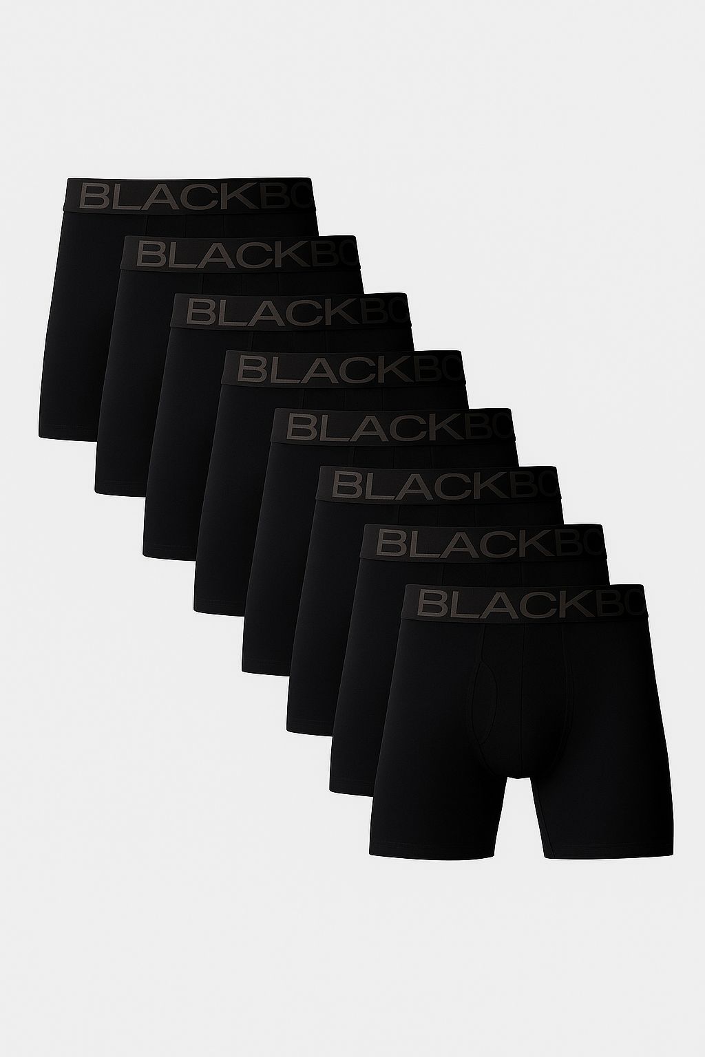 Pack de 8 boxers negros